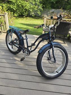 Huffy Panama Jack 26inch Fat Tire Electric Assisted Bicycle 48V