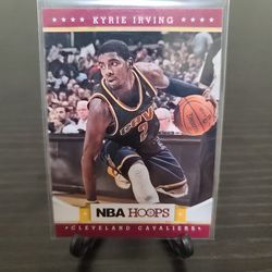 Rookie Kyrie Irving Cavs NBA basketball card 