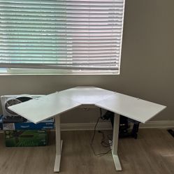 Electric Corner Standing Desk