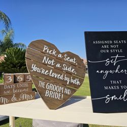 Wedding Signs 