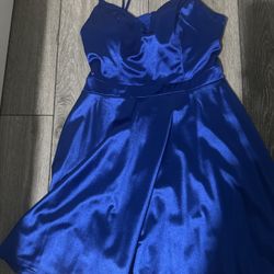 Royal Blue Macy’s Dress
