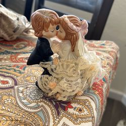 Porcelain Wedding Cake Topper