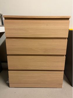 IKEA Malm 4 Drawer Dresser