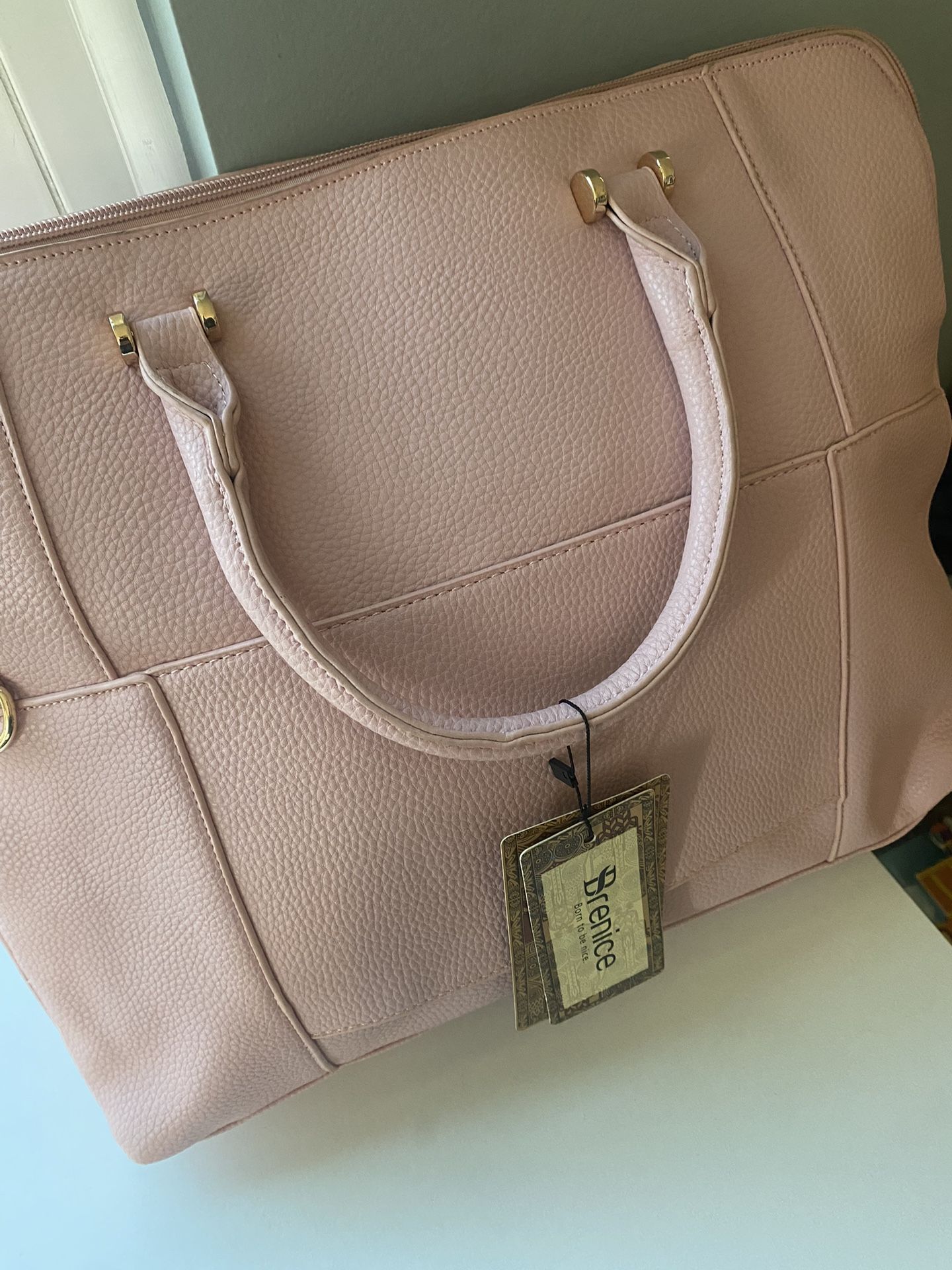 Brenice Light Pink Handbag