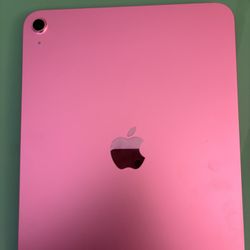 PINK apple ipad, 10th generation 