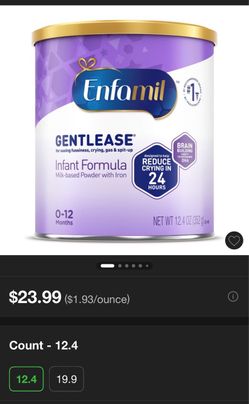 Enfamil gentlease