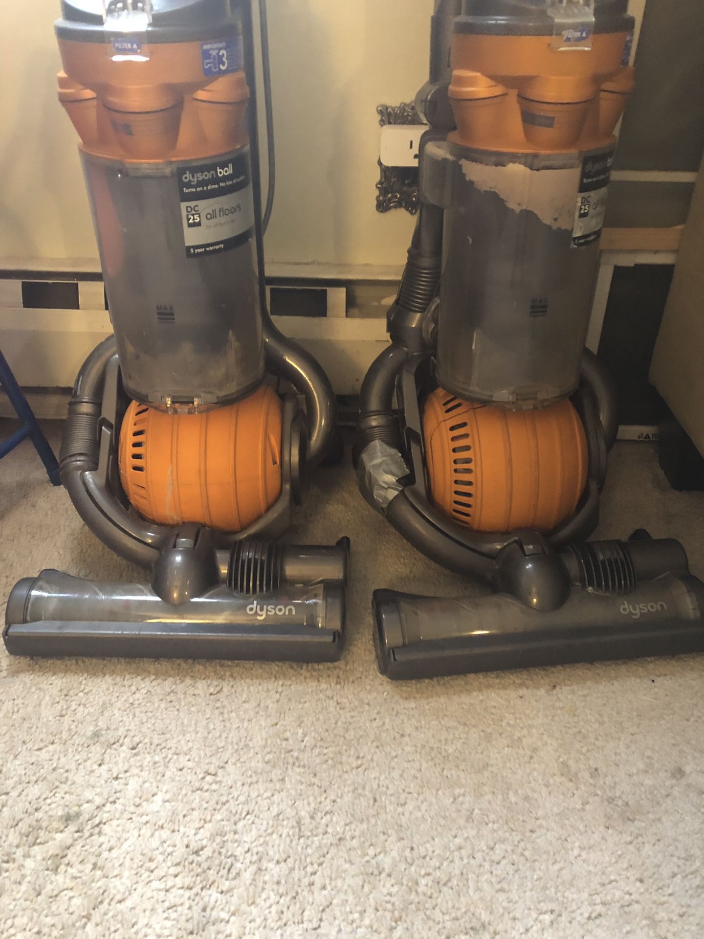 Dyson vacuums