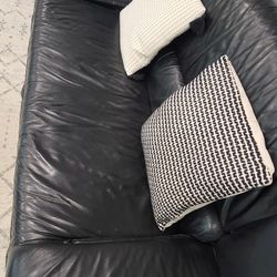 Leather Sofa 
