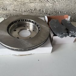 Brake pads and rotors