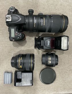 Nikon D750 + lens & accessories