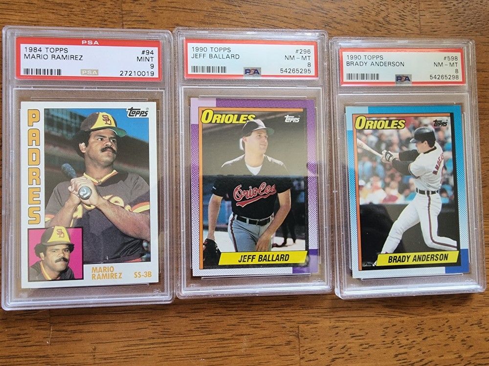 TOPPS BASEBAll  1984 And 1990