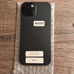 Iphone 15. 128 GB Black Boost