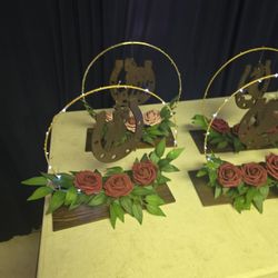 Horse Shoe Centerpieces $25.00 Each