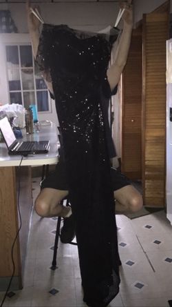 Black long Dress new