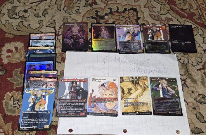 Final Fantasy Magic The Gathering Lot 3