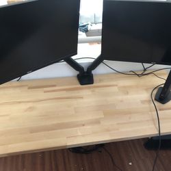 Minimalist Wall Mounted Folding Desk, Mounted Desk/table for Small Spaces, Solid Wood