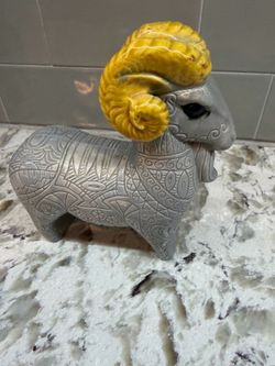 Cute Ceramic MCM Ram