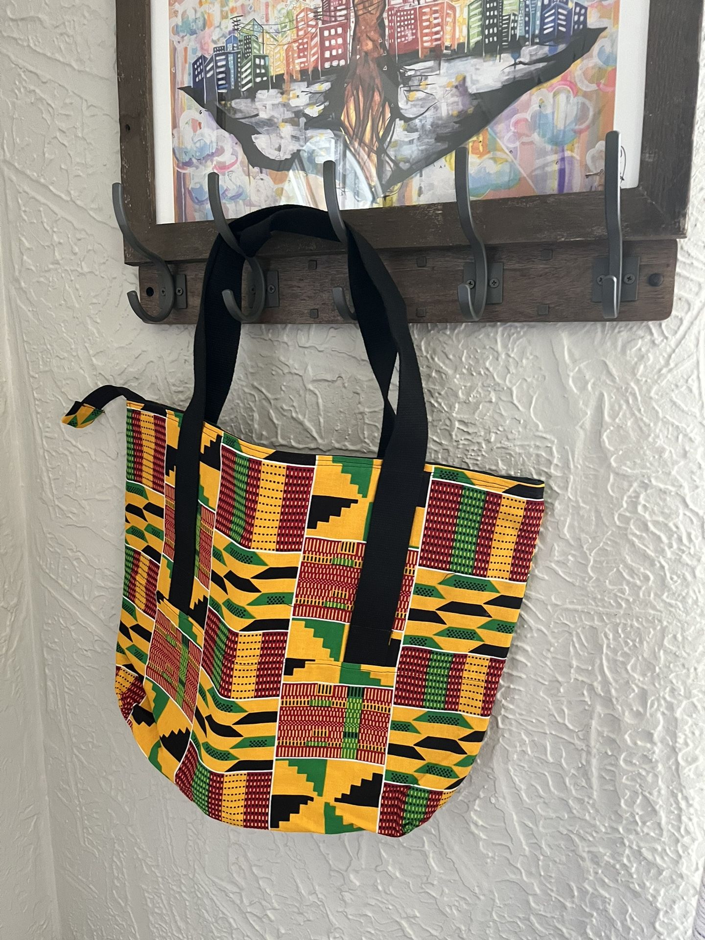 Tote bag, shopping bag, school bag