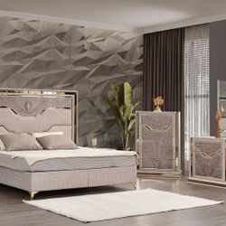 New Bedroom Beige/gold Arriving Soon K Furniture And More Lehigh 
