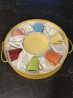 Classic Coffee & Tea Brand 6-Piece Tea Set