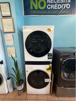 LG Electric WashTower 4.5 Cu. Ft. Washer and 7.4 Cu. Ft. Electric dryer