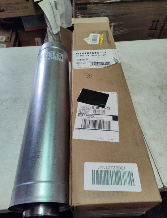 Rheem Rtg20151c-1 24" 3x5 Concentric Vent For Tankless Water Heater, Few Available