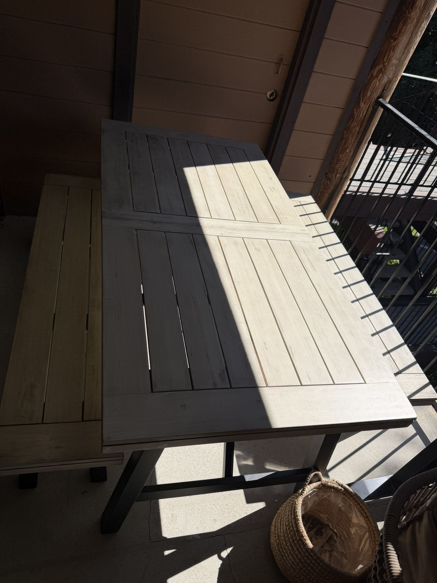 Outdoor/ indoor Picnic bench