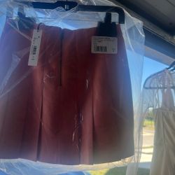 Pink Skirt Size 6 New 