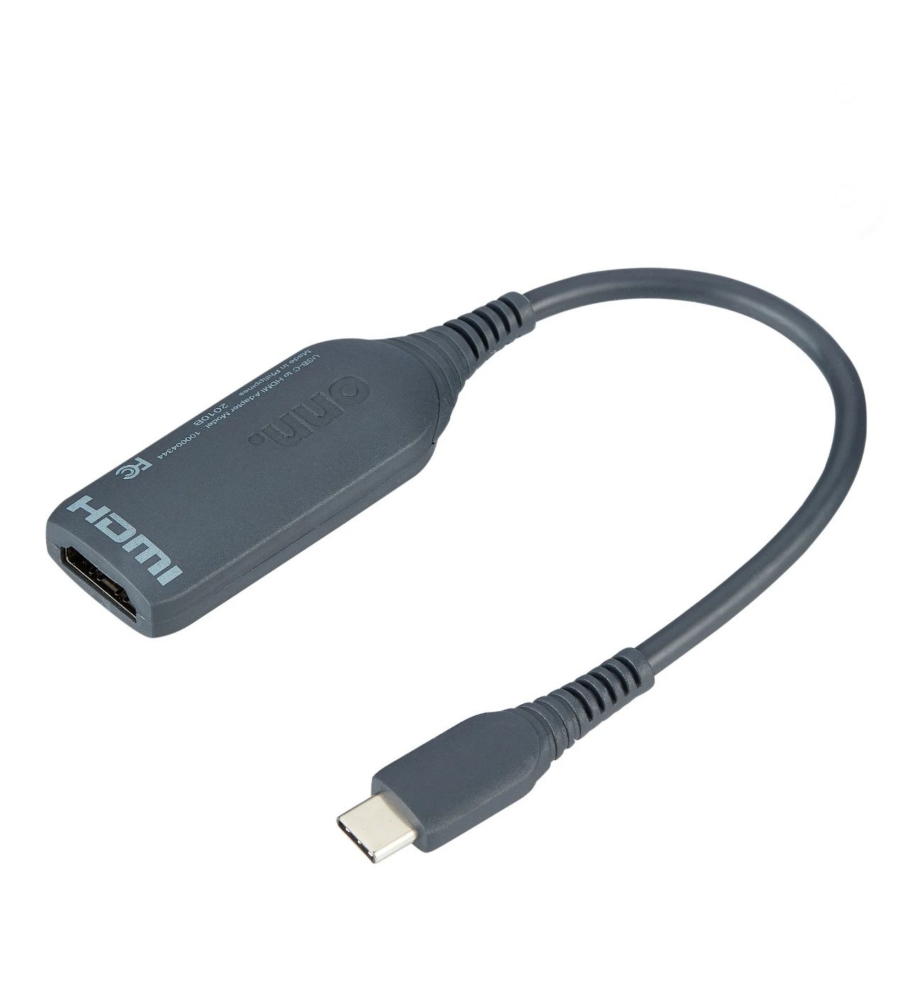USB-C to HDMI Adapter 4 in - Supports up to 4k HDMI at 30 Hz (100004344) -[L