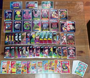 Garbage Pail Kids Card Collection - Chrome & Paper