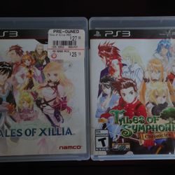 Tales Of Xillia And Symphonia Ps3
