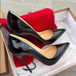YSL 120 Red Bottom Heel