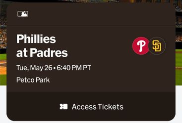 San Diego padres vs Philadelphia Phillies