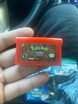 Pokemon Fire Red Gameboy advanced original