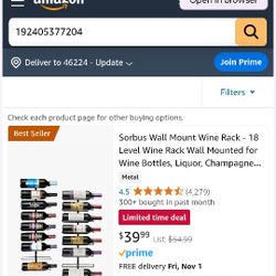 Wine Or Towel Rack Decided To Go Another Route Too Late To Send Back