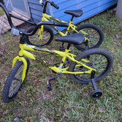 Huffy 18" Rock It Kids' Bike Fits Riders 3'5 Both Bikes 