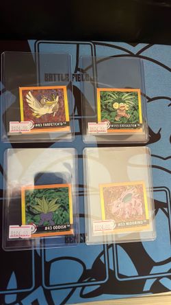 Vintage (1996) Pokemon Stickers