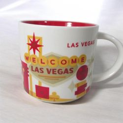 Vintage Starbucks coffee mug. Las Vegas.