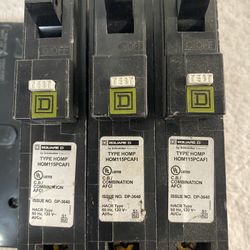 Square D 15 Amp Arc Fault 