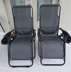 Zero Gravity Chairs Set of 2