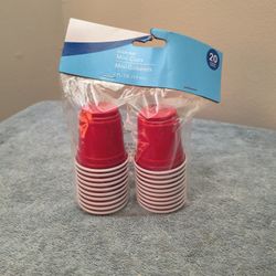 Mini Cups 20 Pack 2 FL .Oz