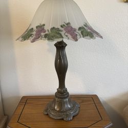 Reverse Painted Lamp