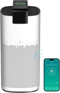 Air Purifiers for Home Large Room Up to 2800Ft² with PM 2.5 Air Laser Sensor, Hepa 3-in-1 air Filter Filters Airborne Particles, air purifiers With Sm