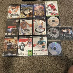 Lot Of PS2 Games