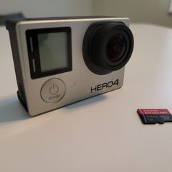 Gopro Hero4 Black + 64GB sd + Tons Of Extras!