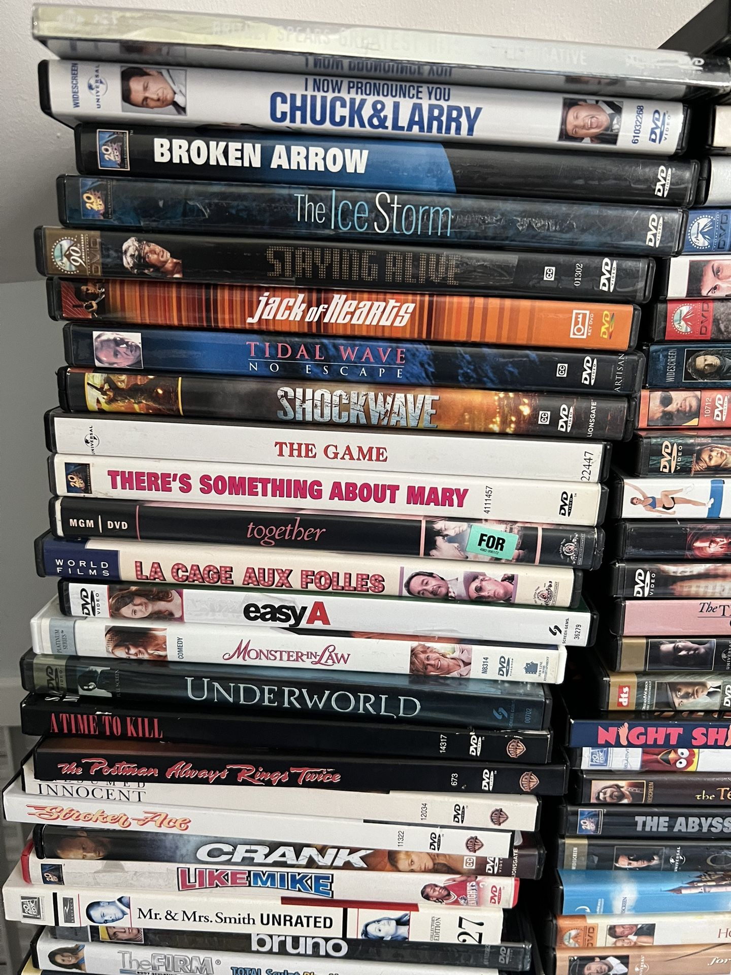 DVDS FOR SALE. You pick. See pricing in description.