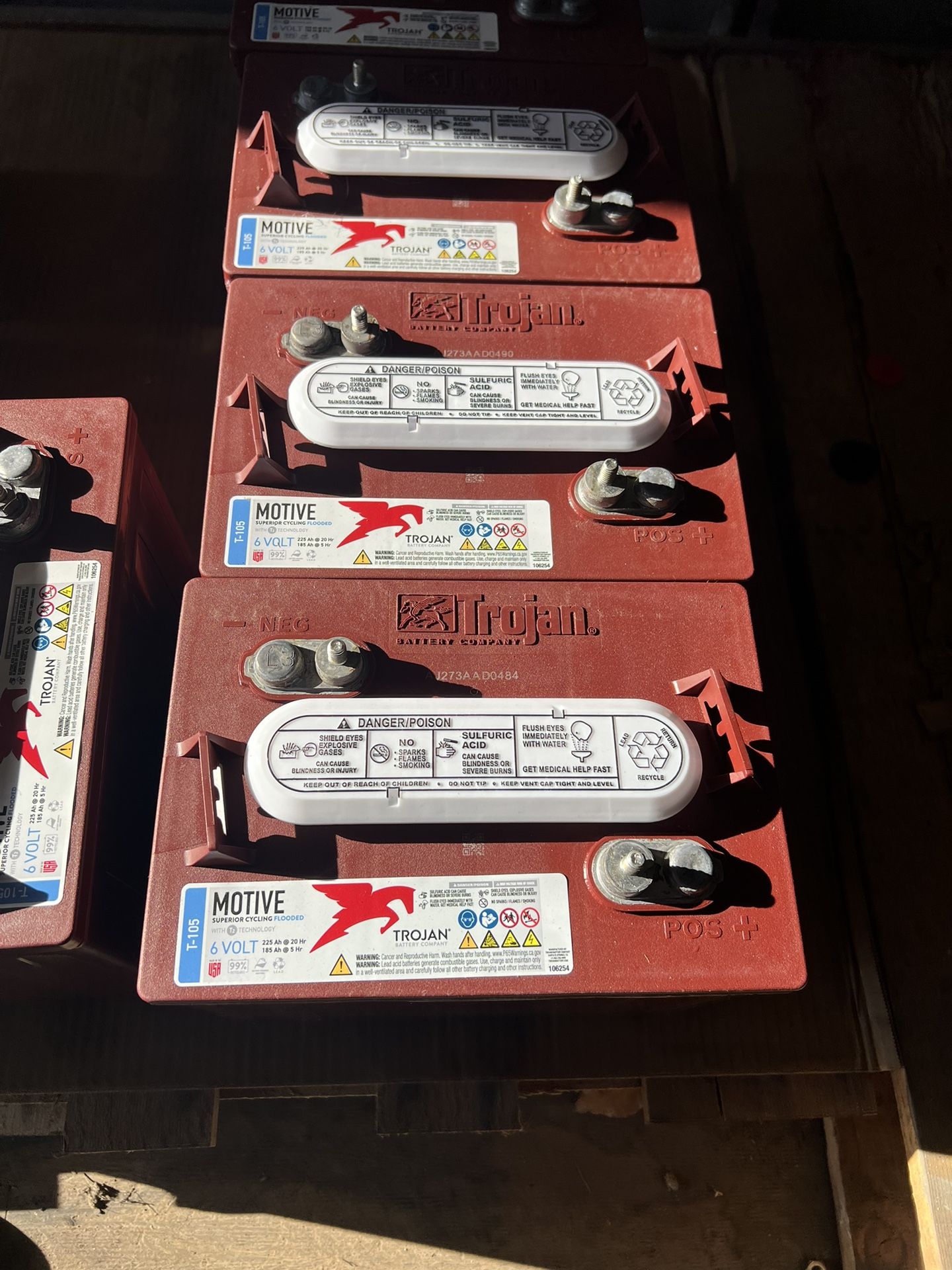 Trojan Golf Cart Batteries