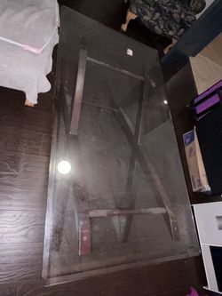 Glass table