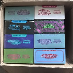 Pokemon Elite Trainer Box Starting At 85