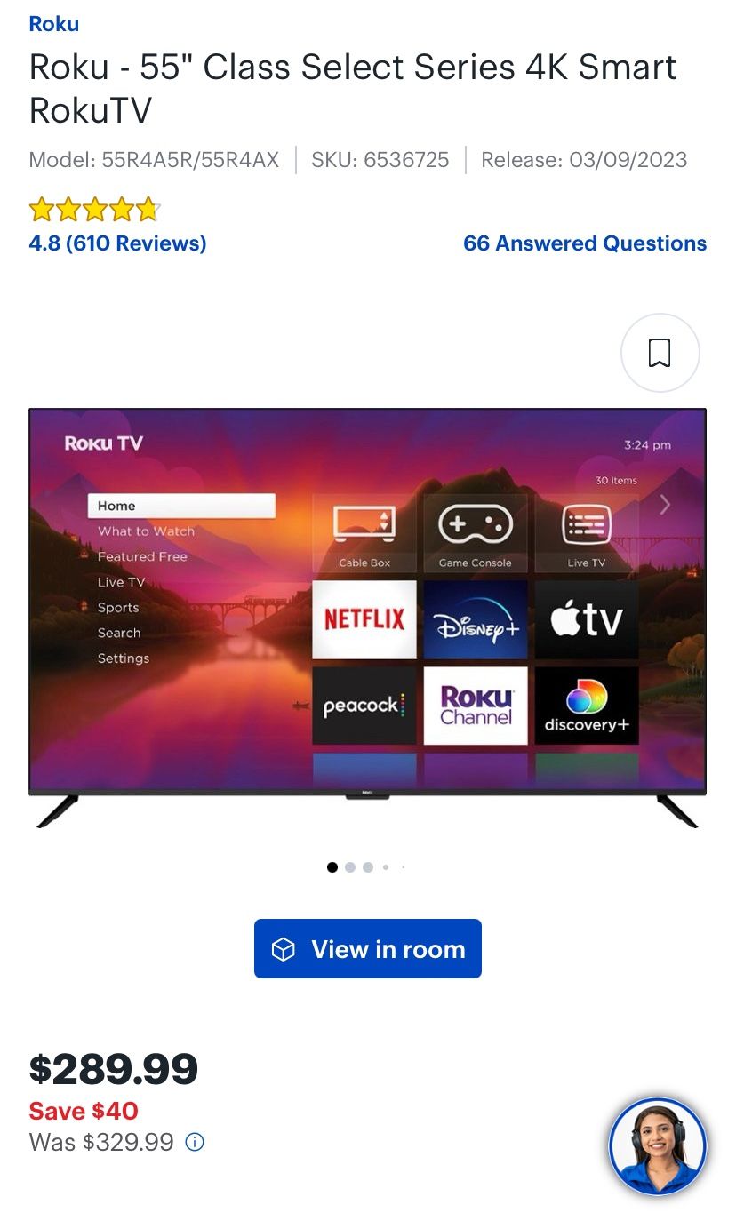 TCL roku TV